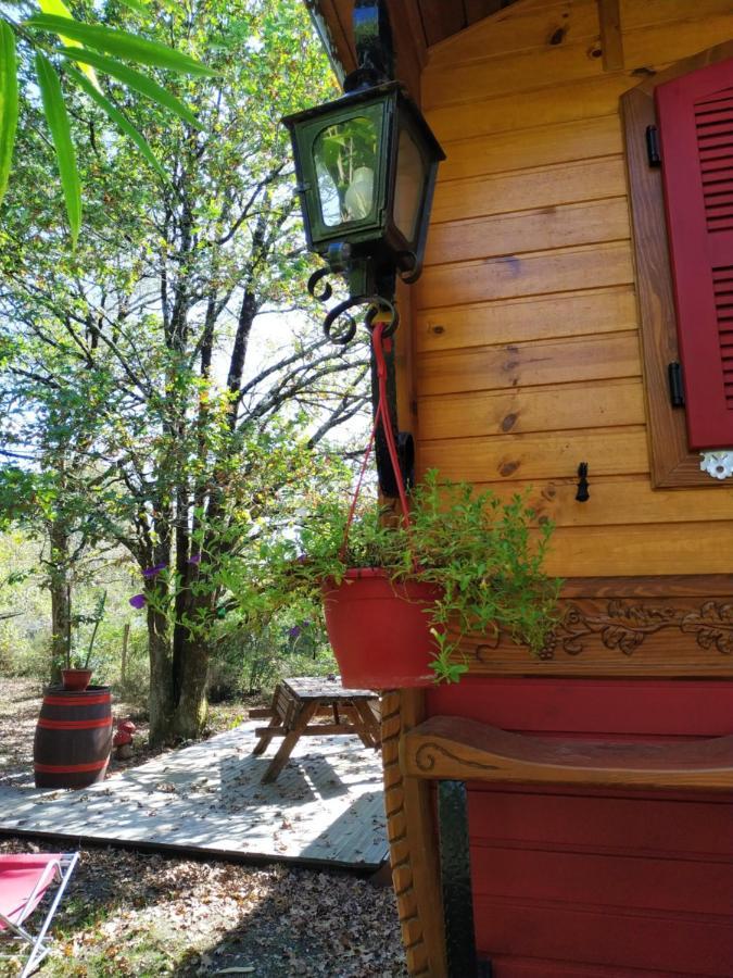 Les Roulottes Vesta Βίλα Léognan Εξωτερικό φωτογραφία